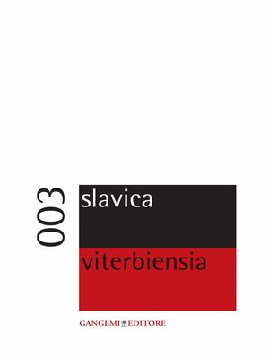 cover image of Slavica viterbiensia 003
